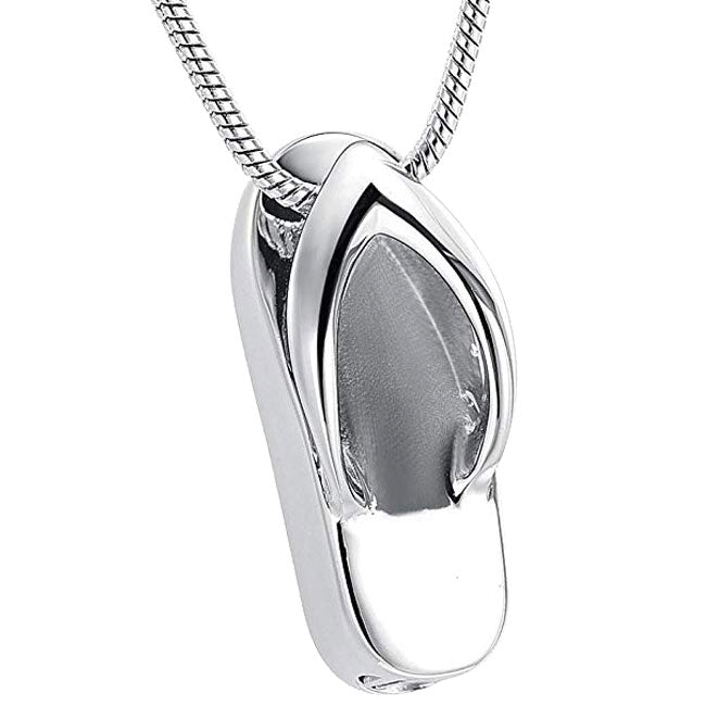 Stainless Steel Keepsake Sandal Pendant