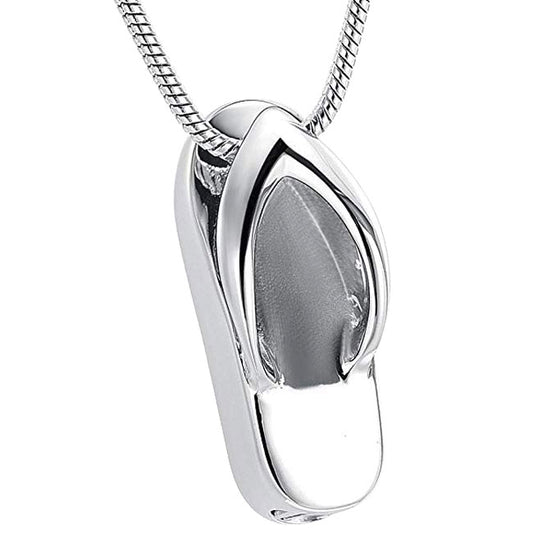 Stainless Steel Keepsake Sandal Pendant