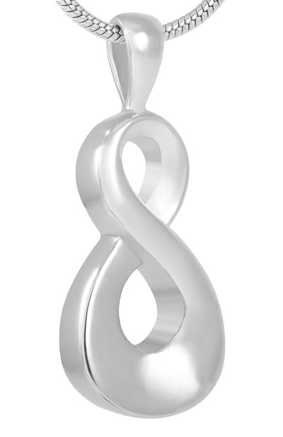 Stainless Steel Keepsake Infinity Pendant
