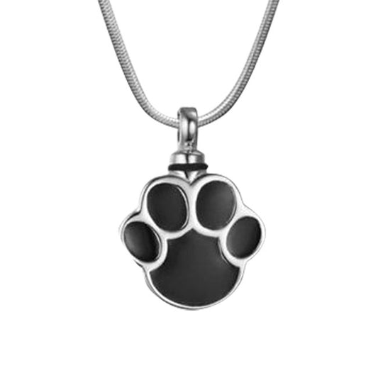 Stainless Steel Keepsake Paw Pendant