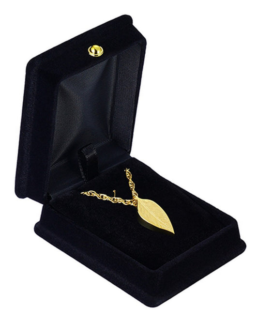 Gold Leaf Keepsake Pendant