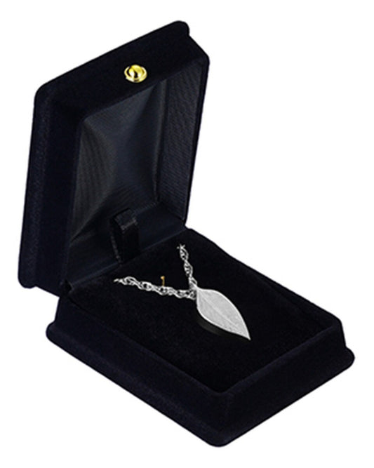 Silver Leaf Keepsake Pendant