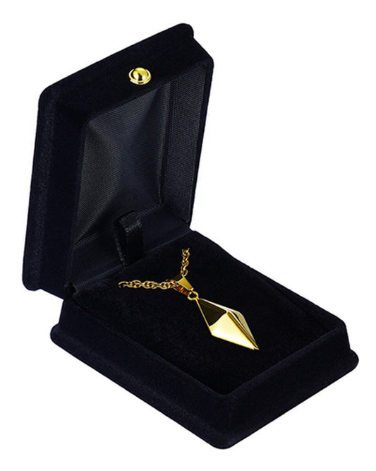 Gold Diamante Keepsake Pendant