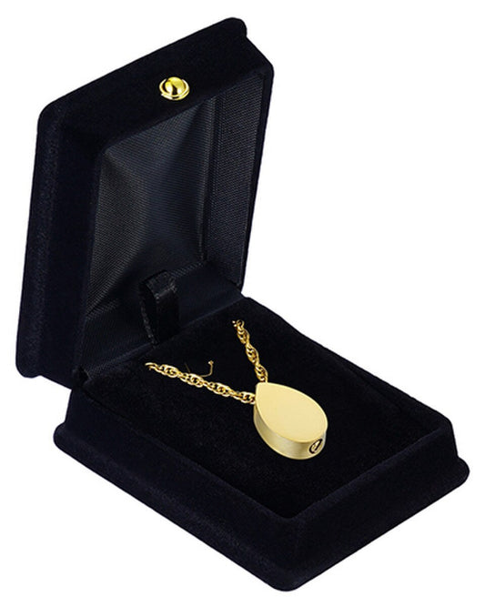 Gold Drop Keepsake Pendant