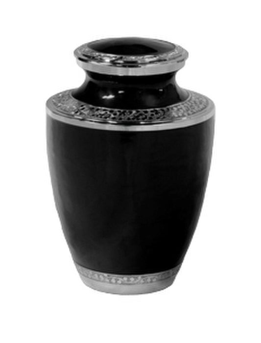 Mother of Pearl Black Urn