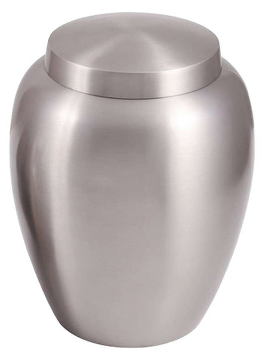 Clarity Silver Brass Urn