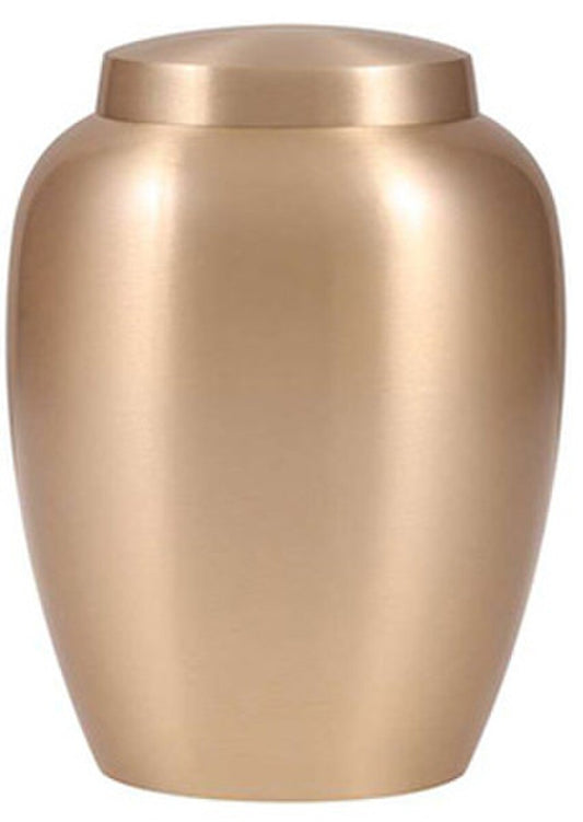 Clarity Gold Brass Medium Urn