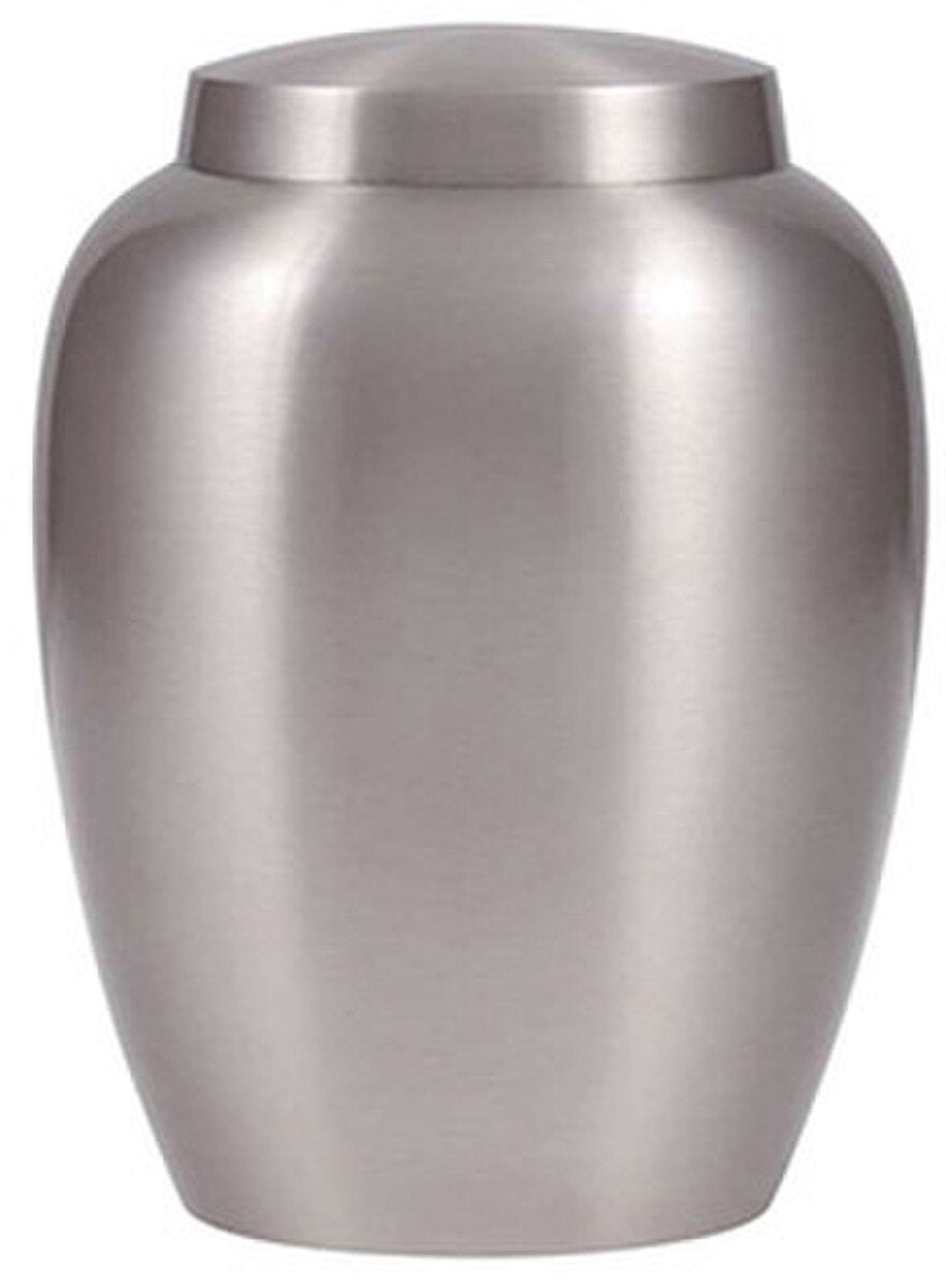 Clarity Silver Brass Medium Urn