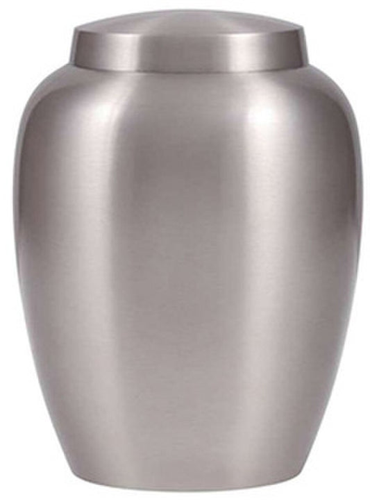 Clarity Silver Brass Medium Urn