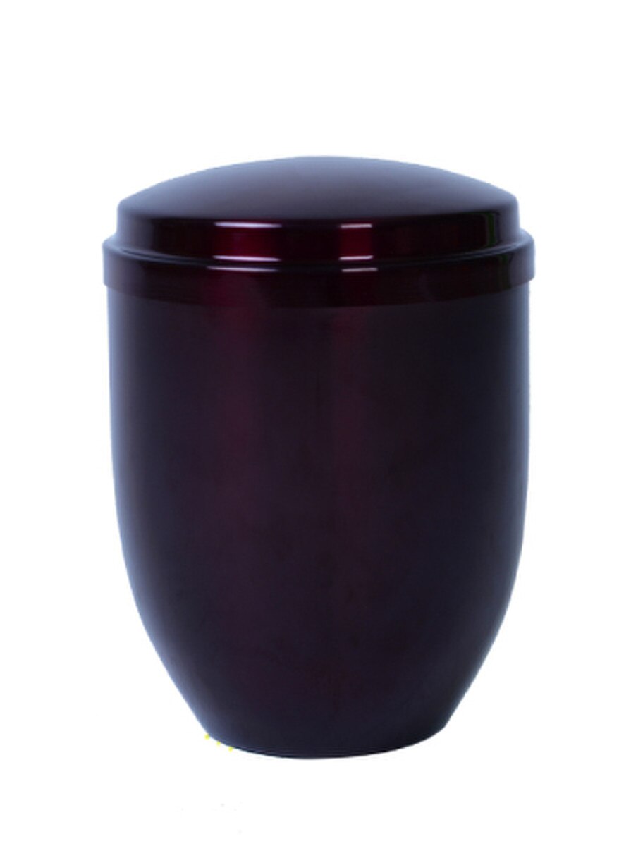Metal Burgundy Keepsake