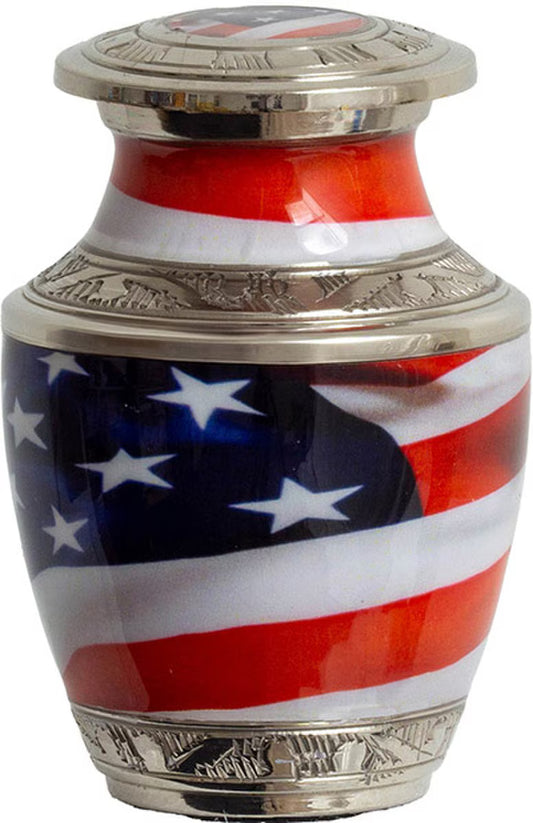 Stars & Stripes Keepsake Urn