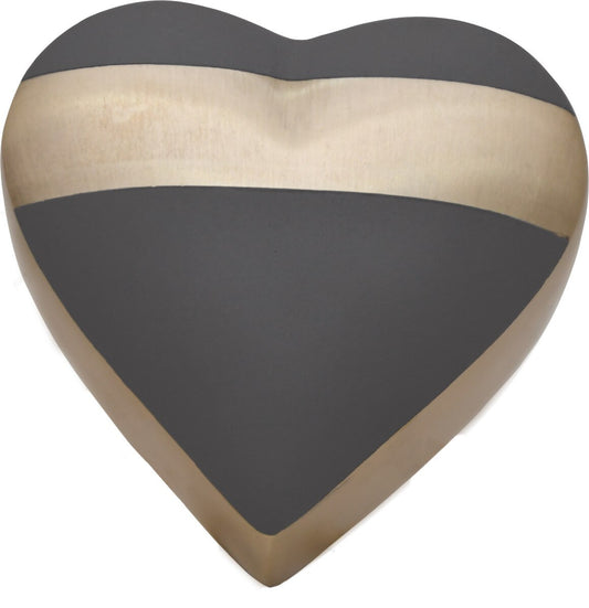 Luxa Stone Grey Heart Keepsake