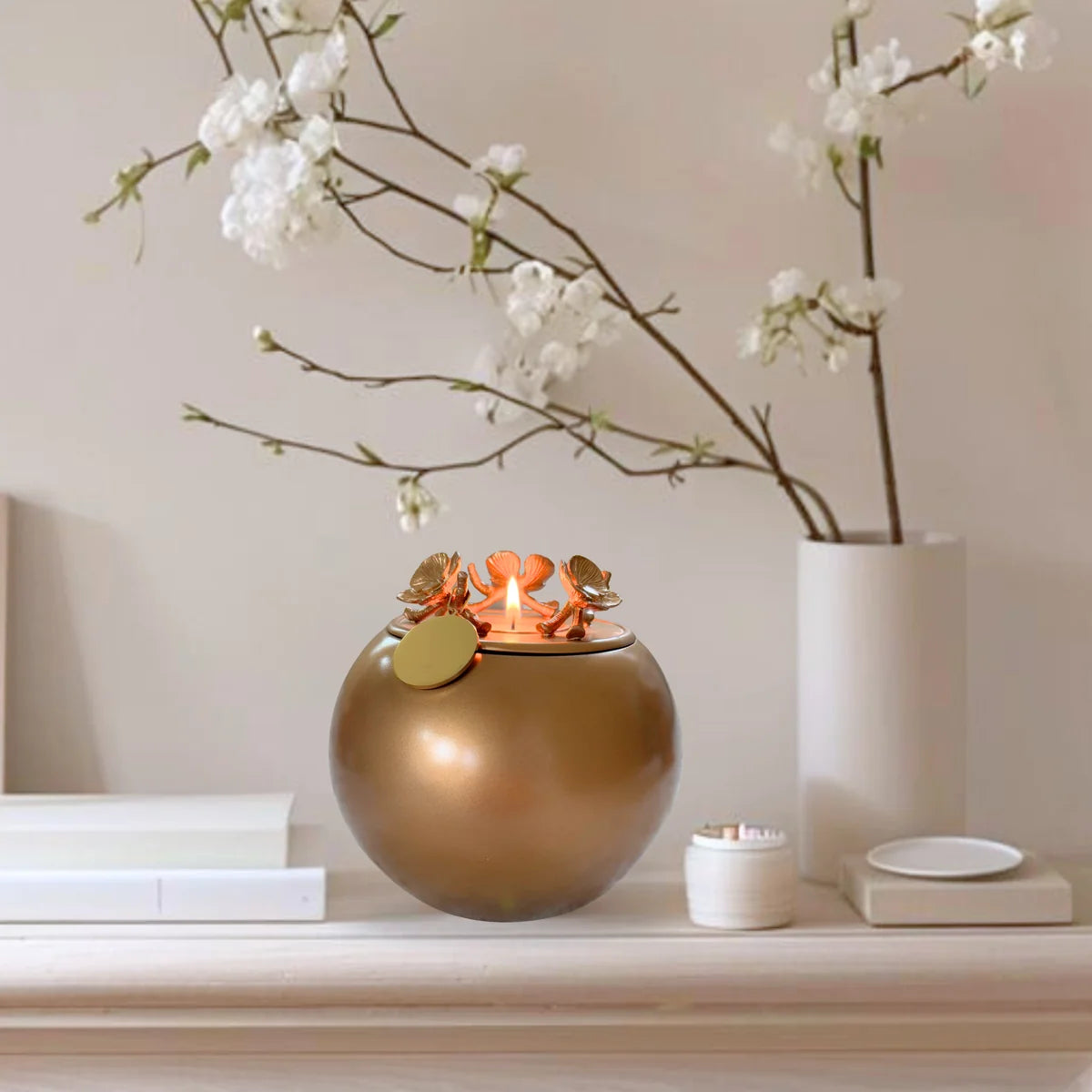 Handmade Orchid Keepsake Urn
