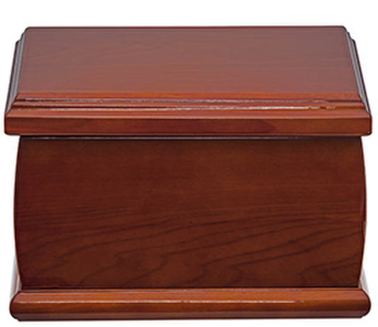 Classic Walnut Chest Urn