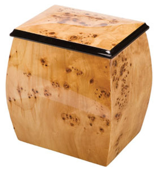 Oblique Treasure Chest Urn
