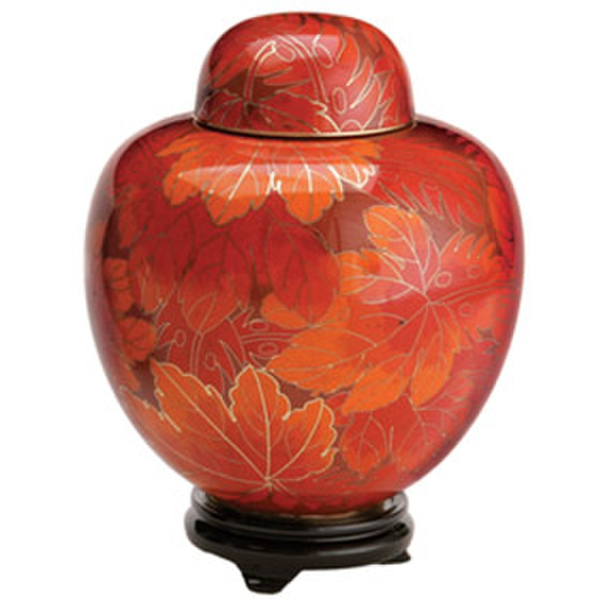 Cloisonné Fall Leaf Keepsake