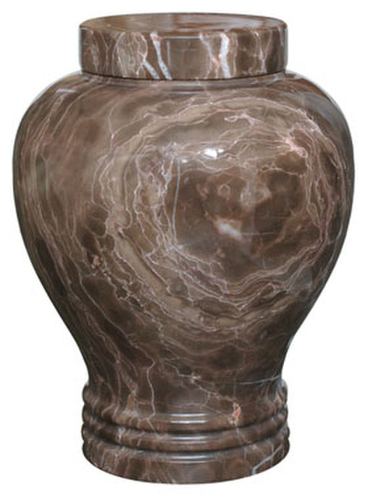 Tiger Eye Marble Urn