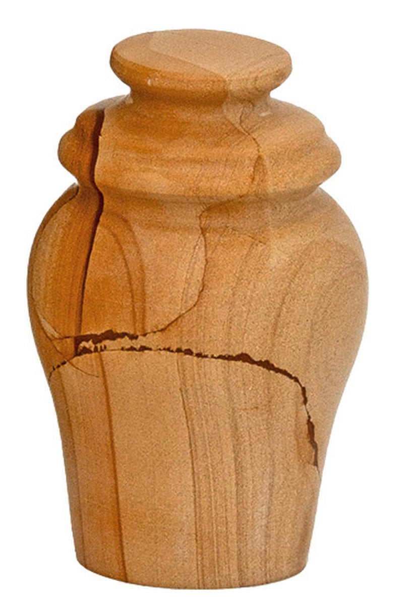 Teak Strata Marble Keepsake