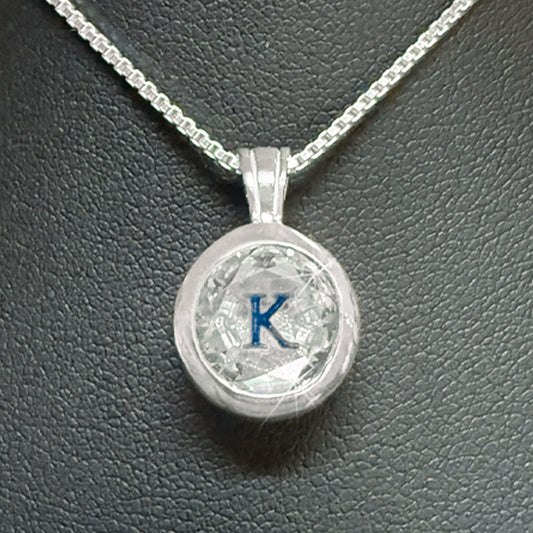Sapphire Women's Pendant Memory Stone