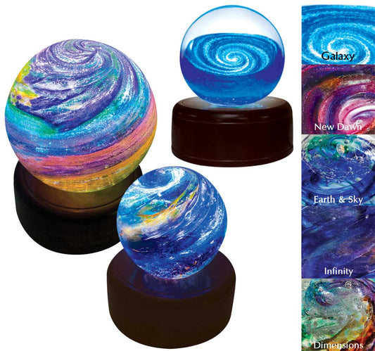 Art Glass Keepsake Tip Resistant Sphere