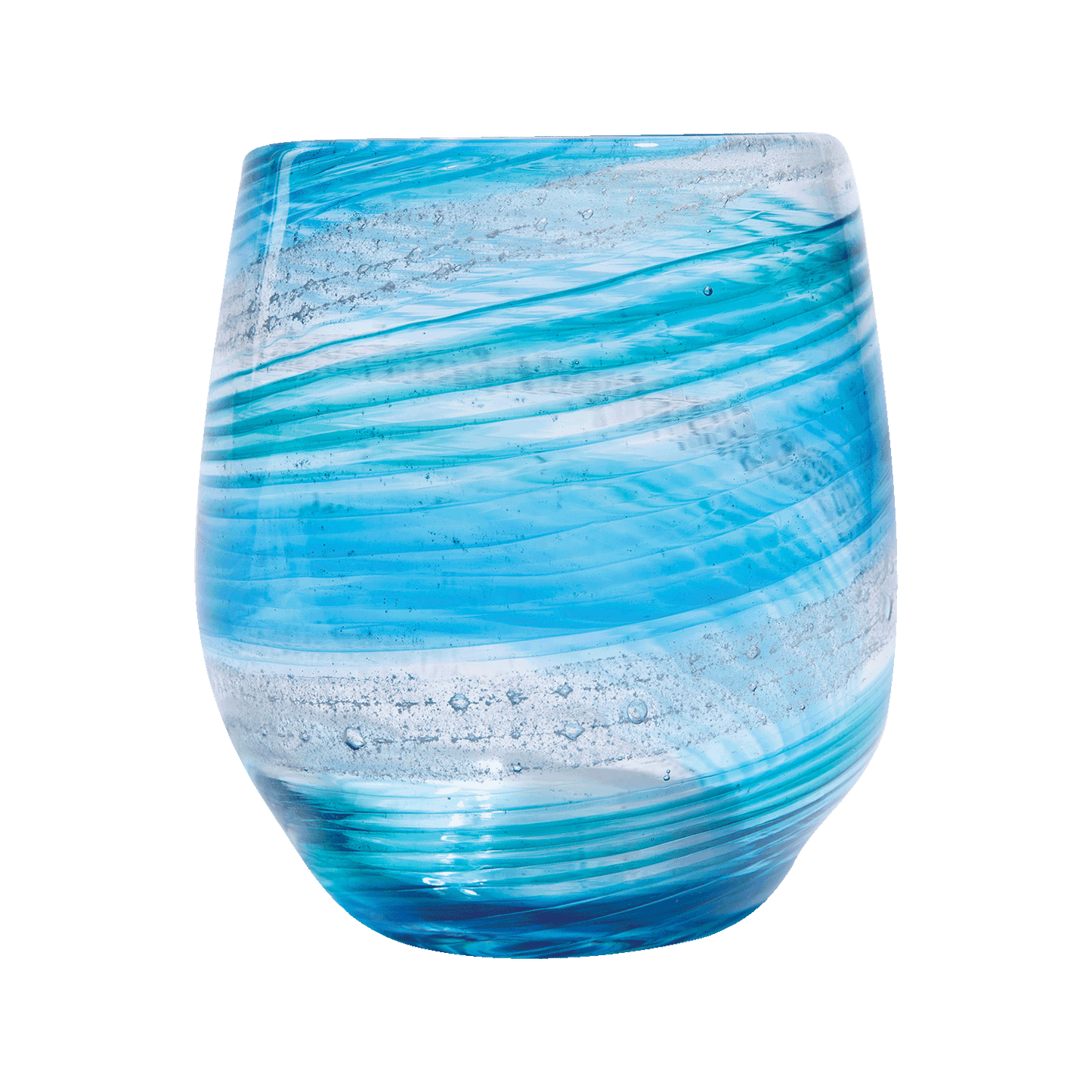 Hand Blown Memory Glass Votive