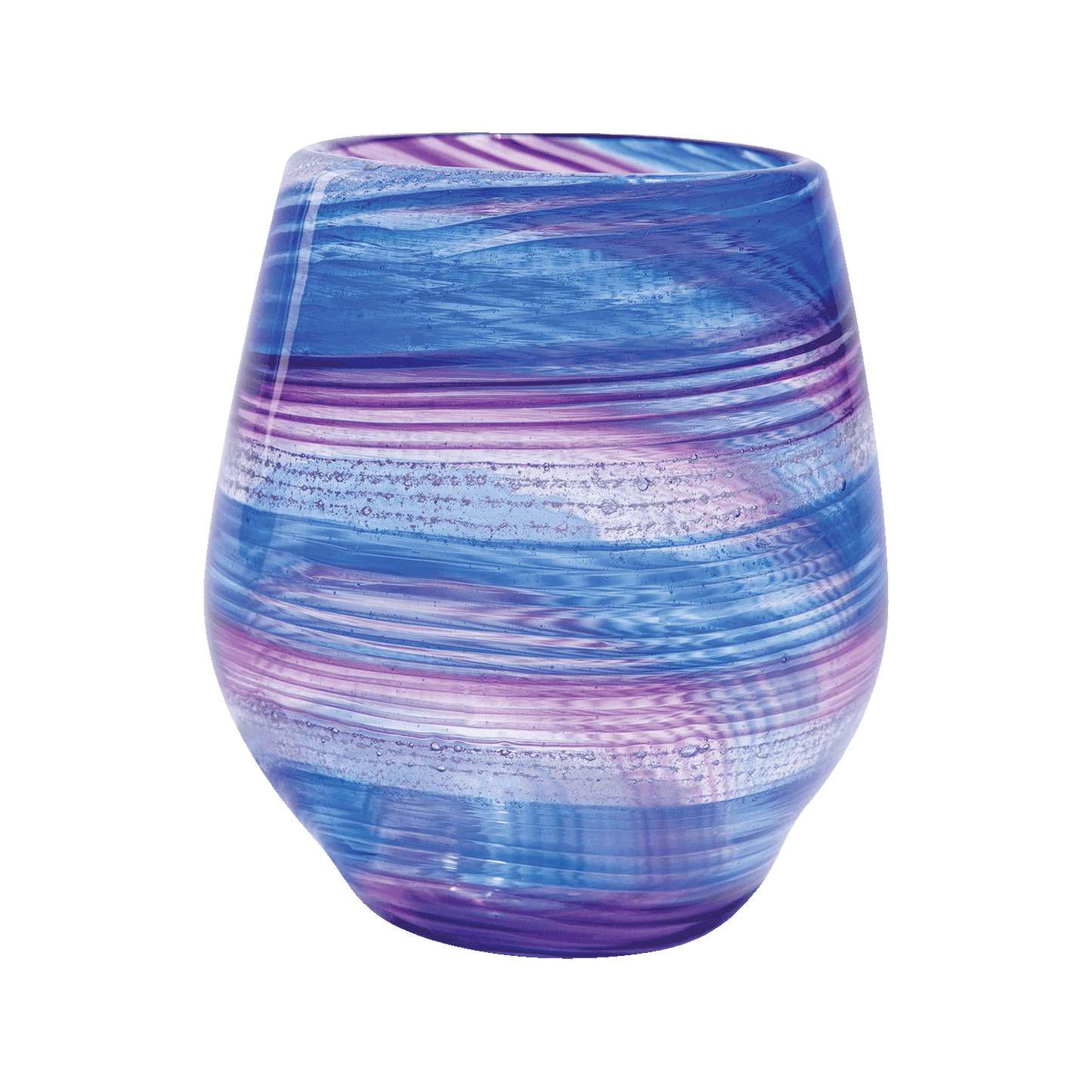 Hand Blown Memory Glass Votive