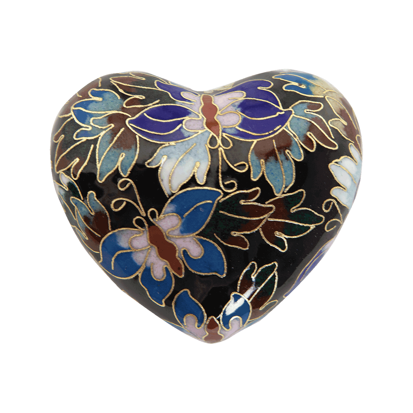 Cloisonné Heart keepsake