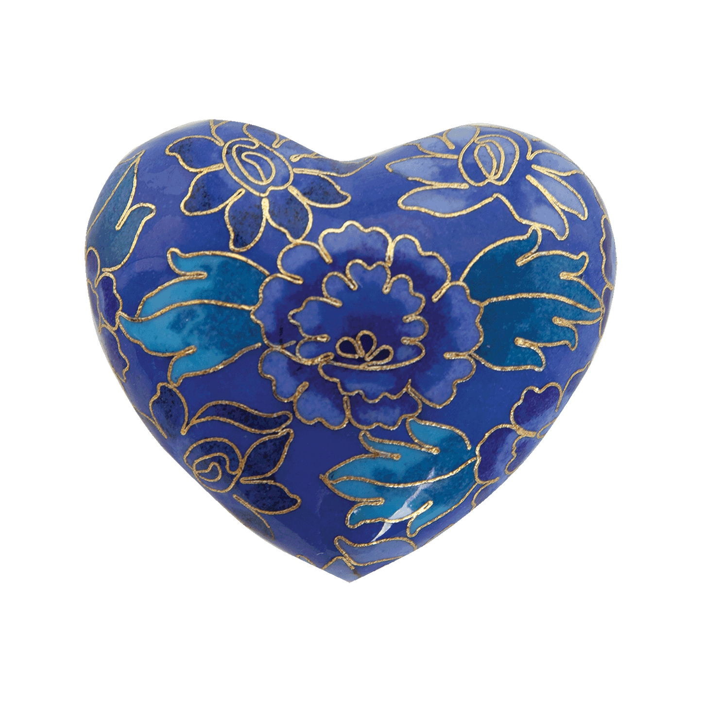 Cloisonné Heart keepsake