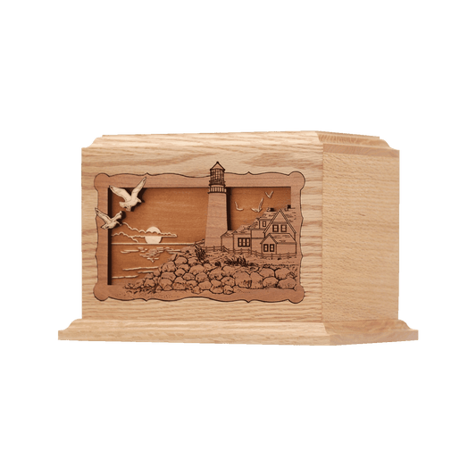 Lighthouse 3-D Urn