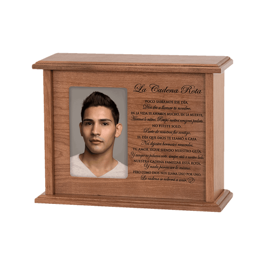 La Cadena Rota Photo Urn