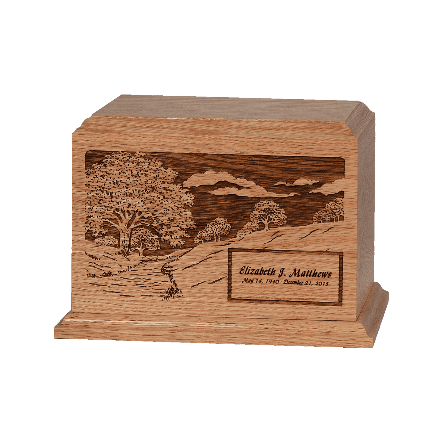 Country Lane Oak Urn