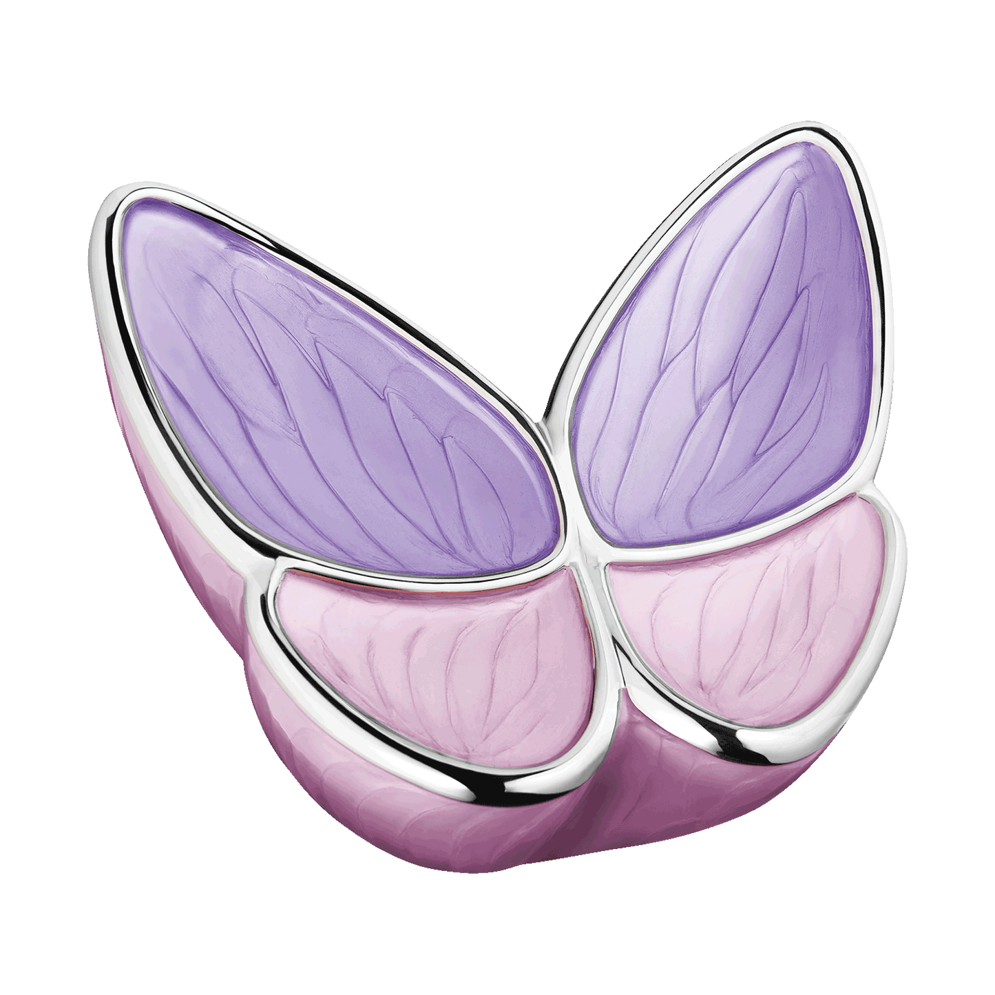 Flutter Pink Brass Butterfly