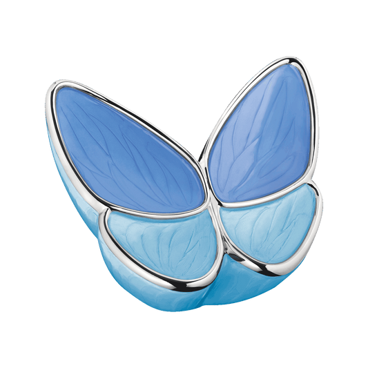 Flutter Blue Urn