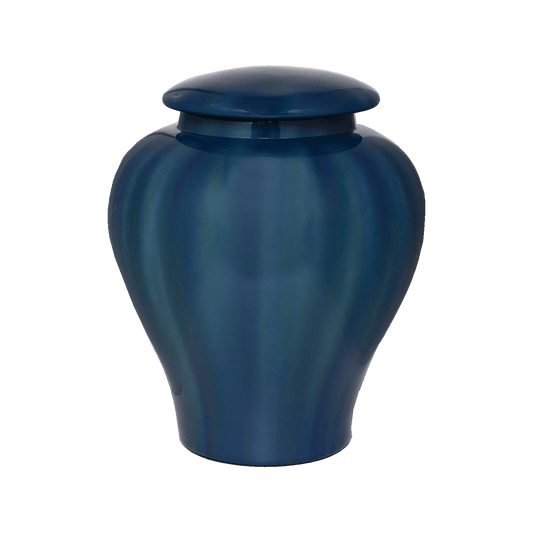 Spring Rain Ceramic Urn