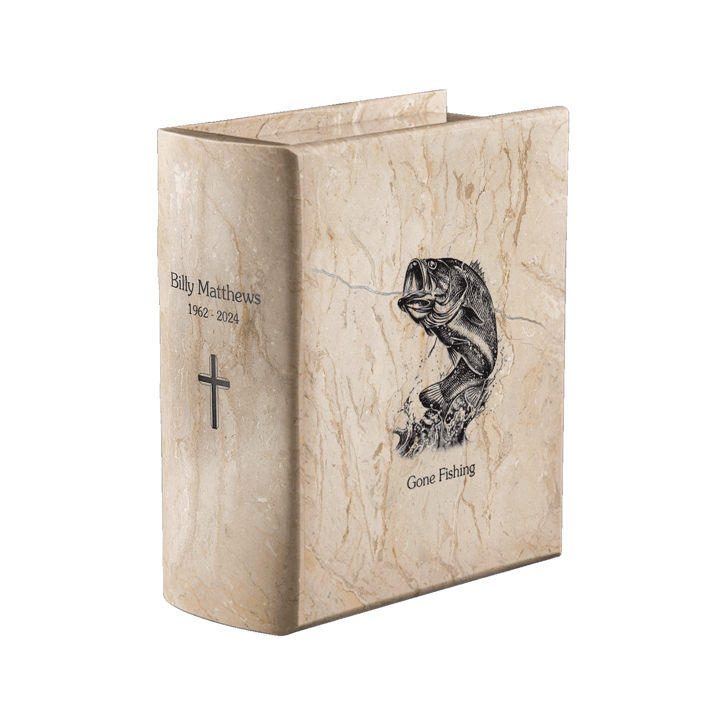 Mason and Bellbrook Solid Marble Memorial Urn