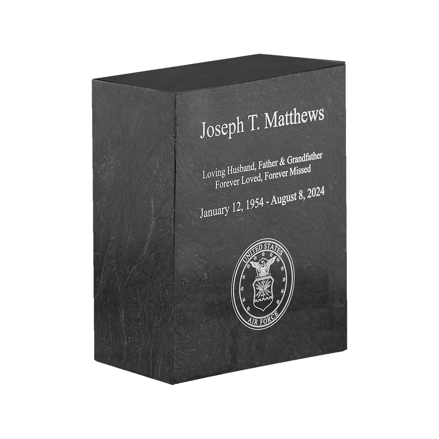 Solid Marble Memorial Urn