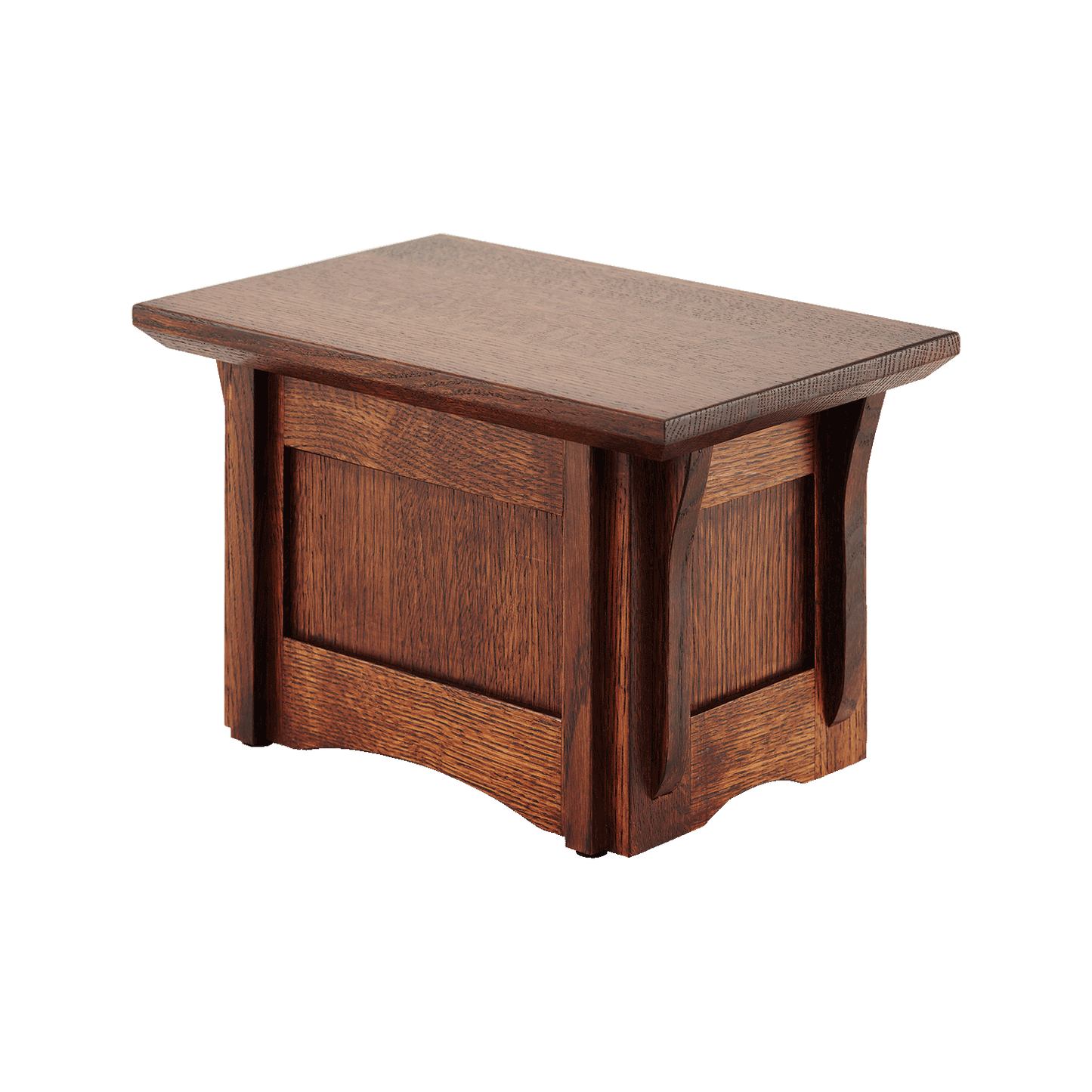 Mission Oak Wood Urn