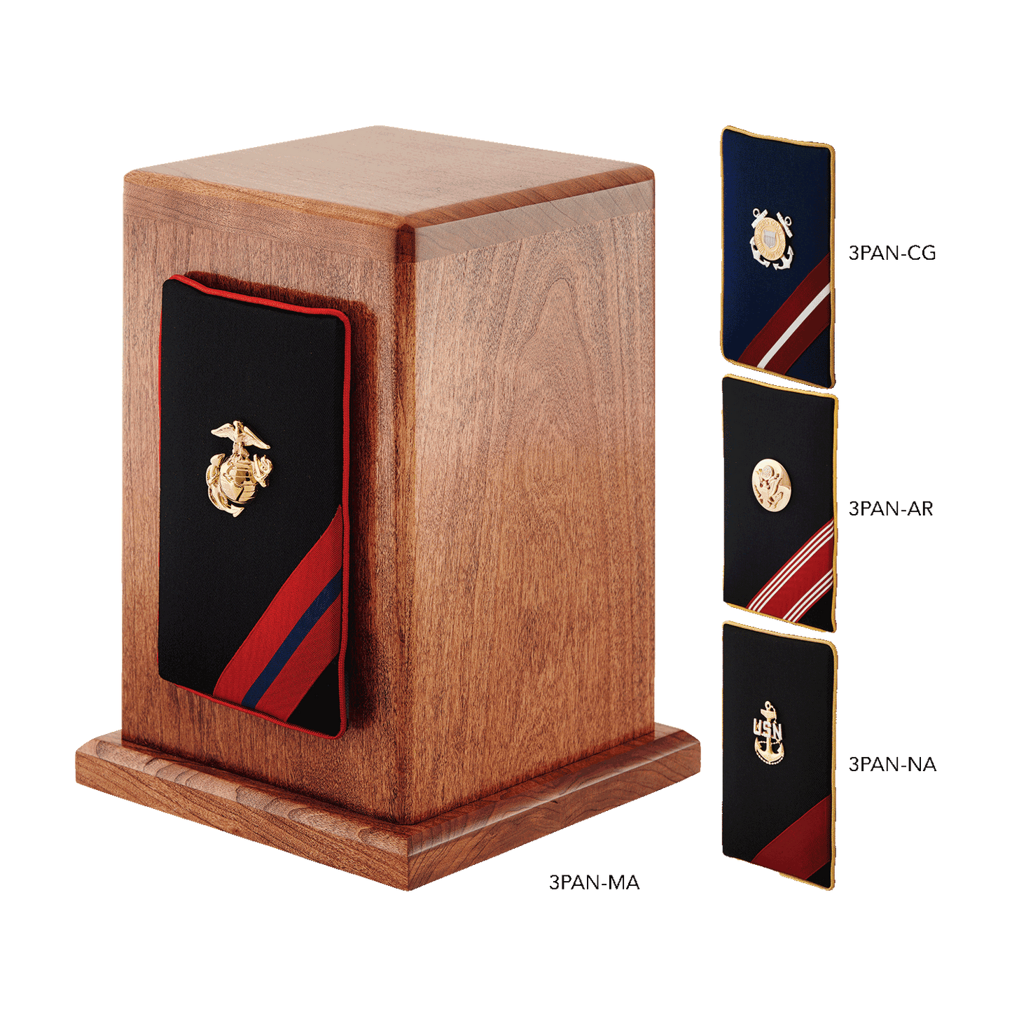 Military Panel Urn