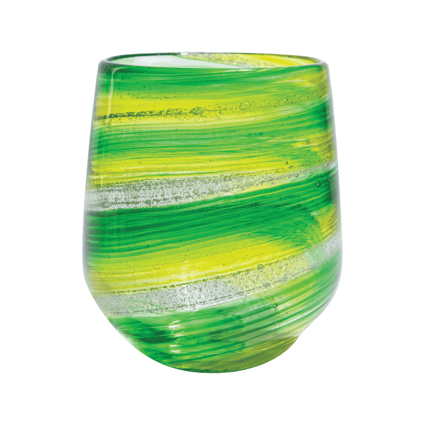 Hand Blown Memory Glass Votive