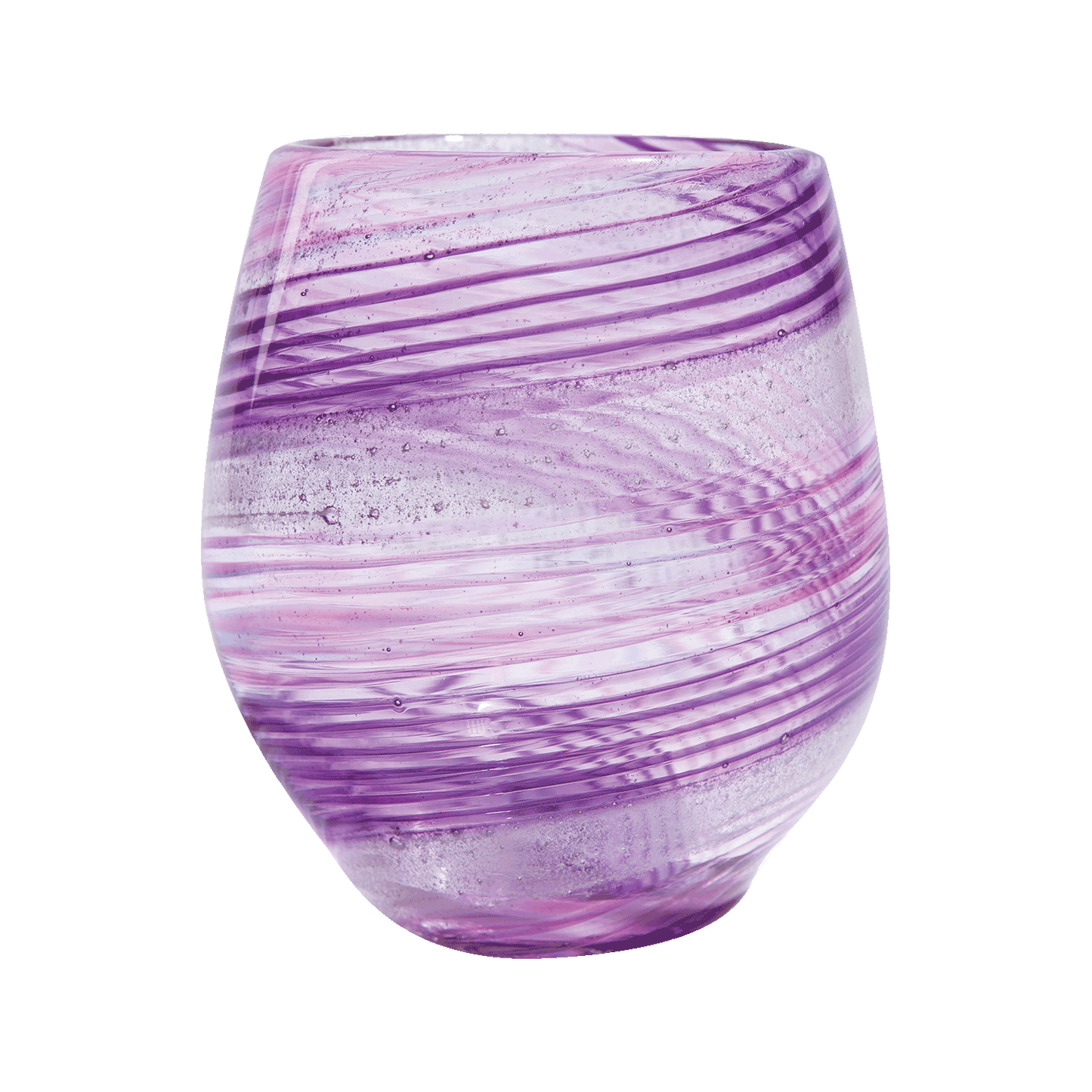 Hand Blown Memory Glass Votive