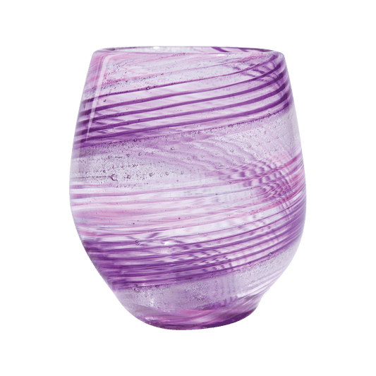 Hand Blown Memory Glass Votive