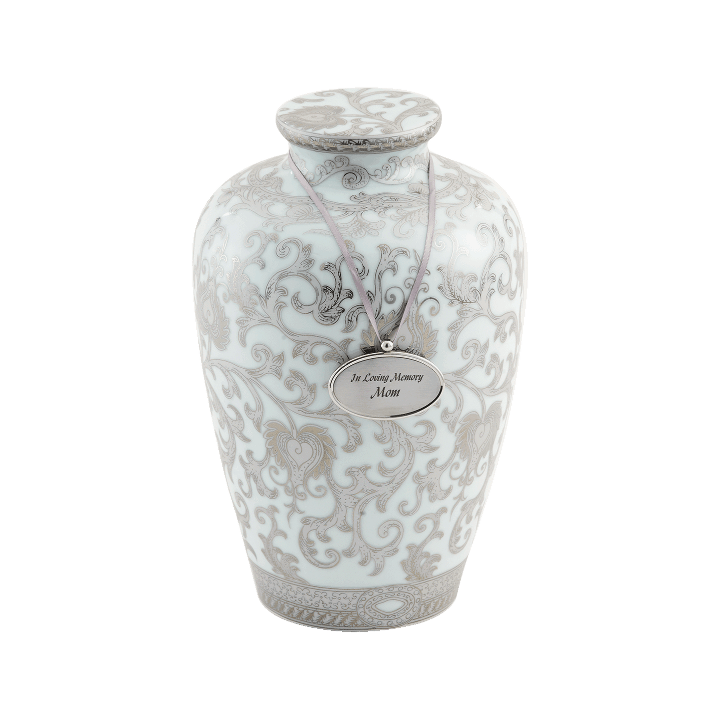 Porcelain Scroll Urn