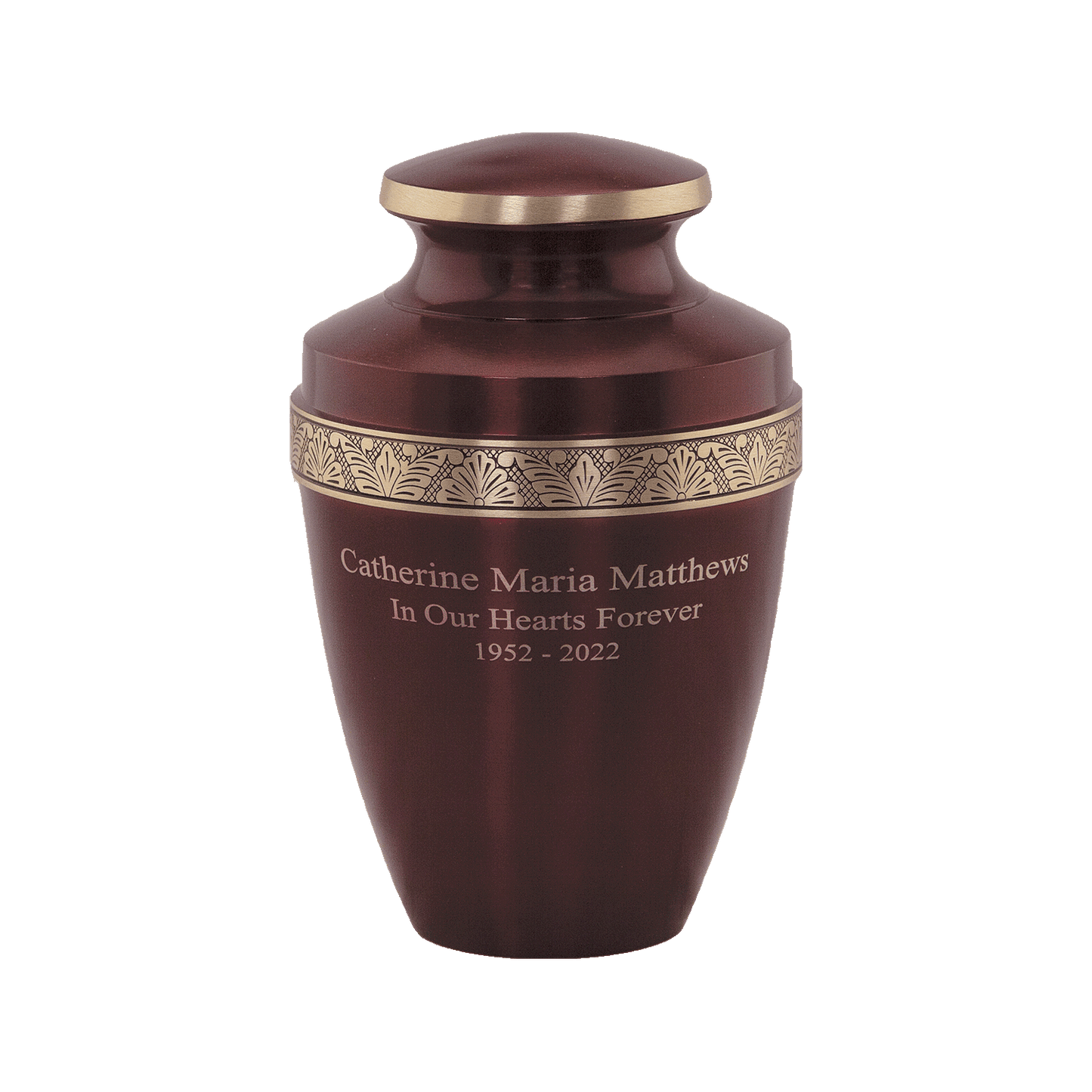 Grecian Crimson Urn