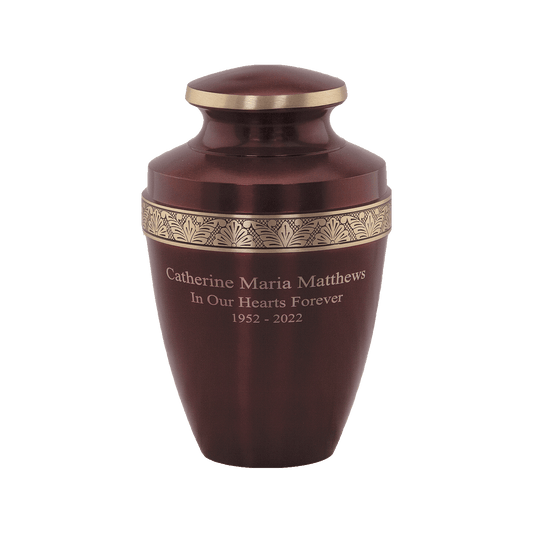 Grecian Crimson Urn