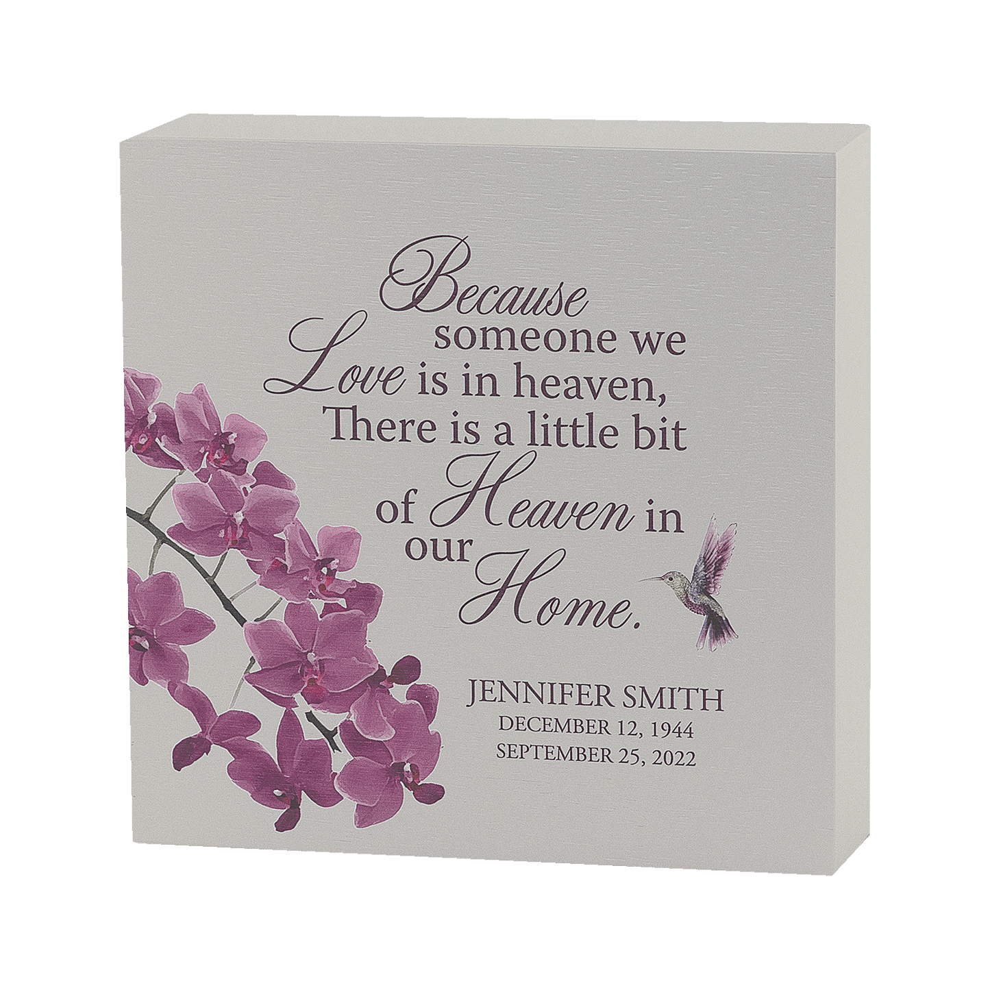 Pine Memorial Box Urn