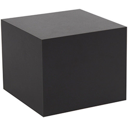 Grey Simplicity Cube Urn
