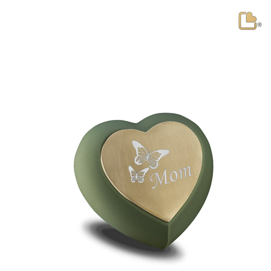Drop Heart Keepsake Urn