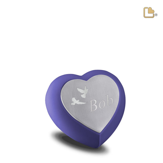 Drop Heart Keepsake Urn
