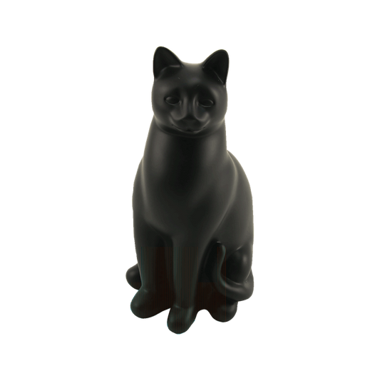 Simba Shadow Resin Cat Urn