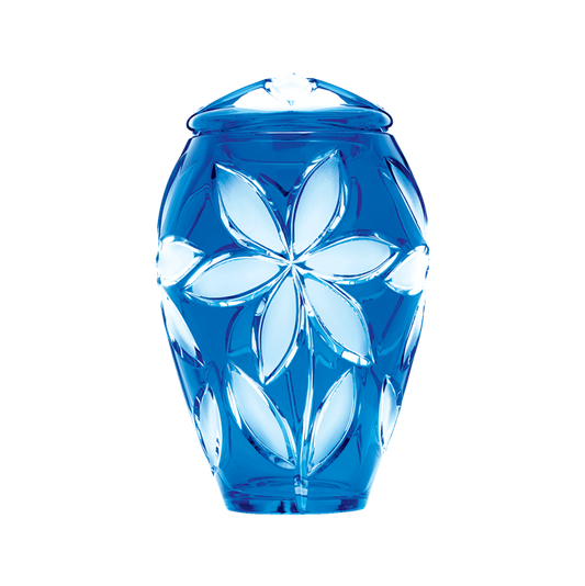Fleurs Bleu Urn